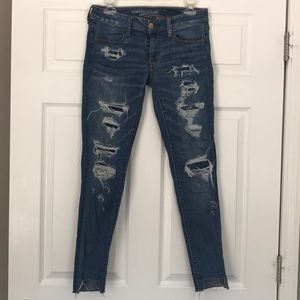 American Eagle Super Low Jegging “Super Stretch”